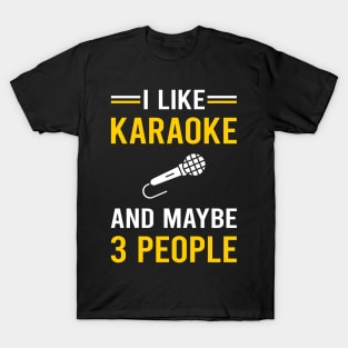 3 People Karaoke T-Shirt